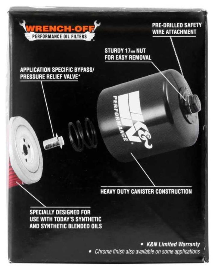 K&N KTM 400/620/625/640/660 2.688in OD x 3.438in H Oil Filter