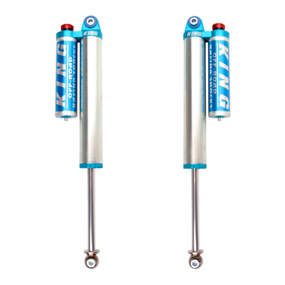 King Shocks 2015+ Ford F150 2WD/4WD Rear 2.5 Dia Piggyback Reservoir Shock w/Adjuster (Pair)