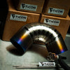 Ticon Industries 1.88in 7.5 Degree 1D/1.88in CLR Tight Radius 1mm Wall Titanium Pie Cuts - 6pk
