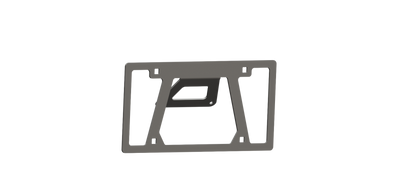 Road Armor Universal Front License Plate Mount- Tex Blk