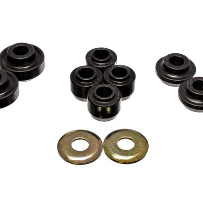 Energy Suspension 86-95 Ford Taurus Black Front Strut Rod Bushing Set