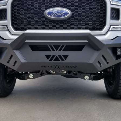 Road Armor 18-20 Ford F150 SPARTAN Front Bumper Bolt-On Pre-Runner Guard - Tex Blk