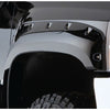 Bushwacker 07-14 GMC Sierra 2500 HD Fleetside Cutout Style Flares 4pc 78.7/97.6in Bed - Black