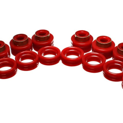 Energy Suspension 94-01 Dodge Ram 1500 2WD/4WD / 94-02 2500/3500 2WD/4WD Red Body (Cab) Mount Set