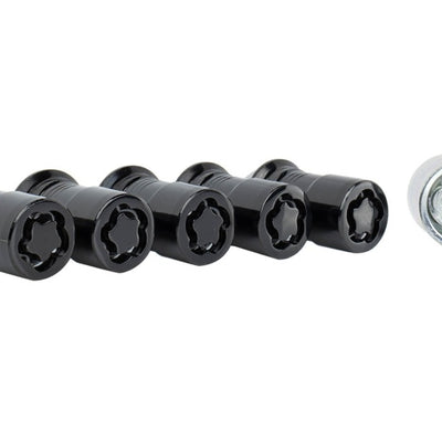 Ford Racing 2023+ Ford Bronco Raptor  M14 x 1.5 Black Security Lug Nut Kit - Set of 5