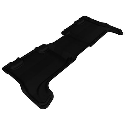3D MAXpider 2004-2012 Chevrolet/GMC Colorado/Canyon Crew Cab Kagu 2nd Row Floormats - Black