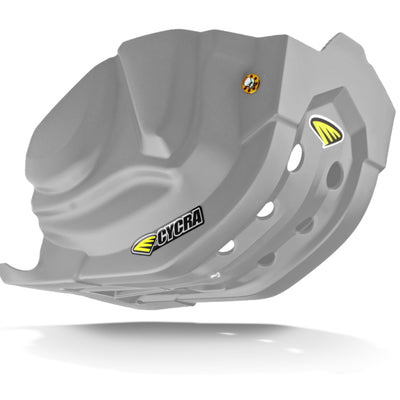 Cycra 17-20 Honda CRF450R/RX Full Combat Skid Plate - Grey