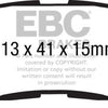 EBC 09-13 Toyota Highlander 2.7 2WD/4WD Ultimax2 Rear Brake Pads