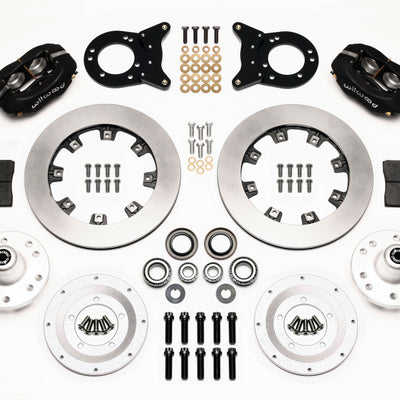 Wilwood Forged Dynalite Front Kit 12.19in 1970-1973 Mustang Disc & Drum Spindle