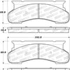 StopTech Street Brake Pads