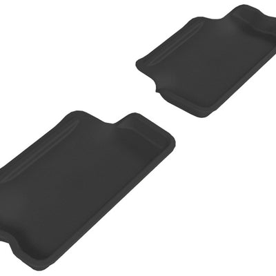 3D MAXpider 2007-2013 Mini Cooper Hardtop Kagu 2nd Row Floormats - Black