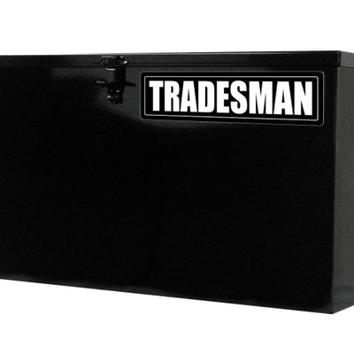 Tradesman Steel Job Site Box/Chest (Light Duty/Small) (24in.) - Black