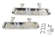 Kentrol 01-06 Jeep TJ Side Steps Pair - - Polished Silver