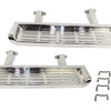 Kentrol 01-06 Jeep TJ Side Steps Pair - - Polished Silver