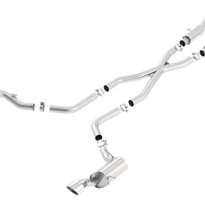 Borla 2015 Jeep Grand Cherokee SRT8 ATAK Dual Round Rolled Exit Catback Exhaust