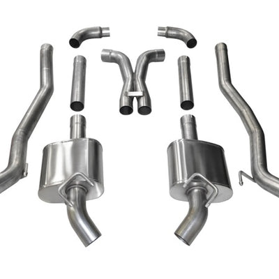 Corsa 2011-2013 Chevrolet Camaro SS 6.2L V8 Manual Xtreme 3in Cat-Back (No Tips Uses Factory Bezels)