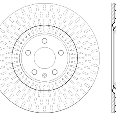 StopTech Slotted & Drilled Sport Brake Rotor
