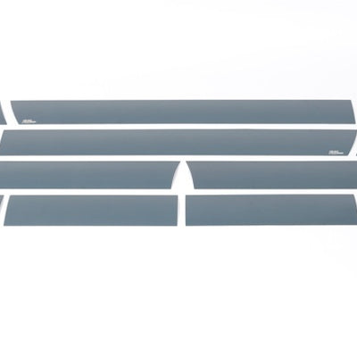 Putco 11-16 Ford SuperDuty - Super Cab 8ft (12pcs - 6.25in Wide) Black Platinum Rocker Panels