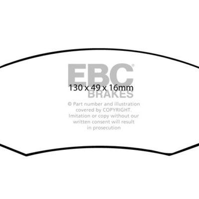 EBC 90-93 Infiniti M30 3.0L Ultimax2 Front Brake Pads