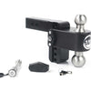 Weigh Safe 180 Hitch 4in Drop Hitch & 2in Shank (10K/12.5K GTWR) w/WS05 - Black Cerakote