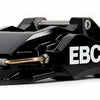 EBC Racing 13-22 Volkswagen Golf GTI MK7/MK8 2.0T Black Apollo-6 Front Right Caliper