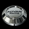 Advan 63mm Low Centercap - Chrome