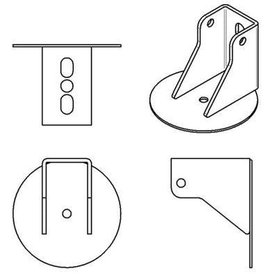 Ridetech Coilover Conversion to Air Spring Bracket