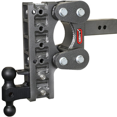 Gen-Y The Boss Torsion-Flex 2.5in Shank 10in Drop 16K Hitch w/GH-051 Dual-Ball/GH-032 Pintle Lock
