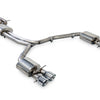 AWE Tuning Audi C7.5 A7 3.0T Touring Edition Exhaust - Quad Outlet Chrome Silver Tips