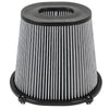 aFe Quantum Pro DRY S Air Filter Inverted Top - 5in Flange x 8in Height - Dry PDS