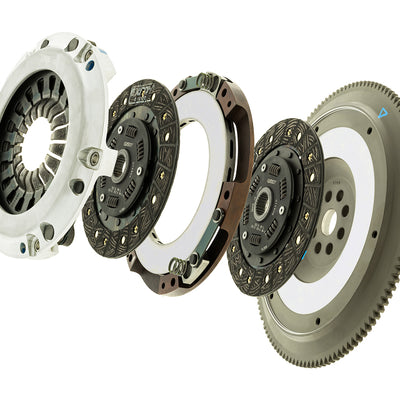 Exedy 1991-1996 Acura NSX V6 Hyper Twin Organic Clutch Strap Drive Type Sprung Center Disc