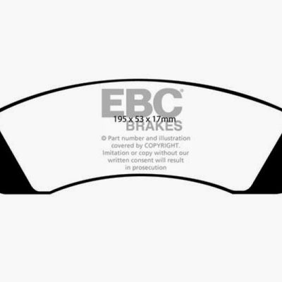 EBC 06-10 Ford Explorer 4.0 2WD Ultimax2 Front Brake Pads