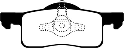 EBC 02-06 Ford Expedition 4.6 2WD Ultimax2 Rear Brake Pads
