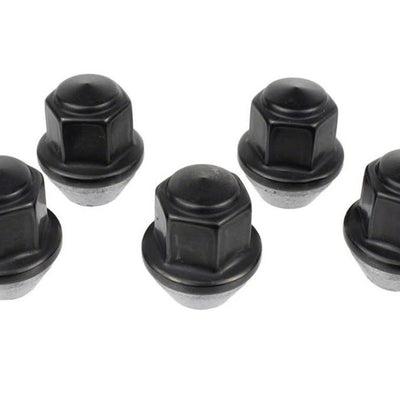 Ford Racing M12 x 1.5 Black Lug Nut - Set of 5