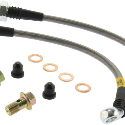 StopTech 90-96 Nissan 300ZX Stainless Steel BBK Rear Brake Lines