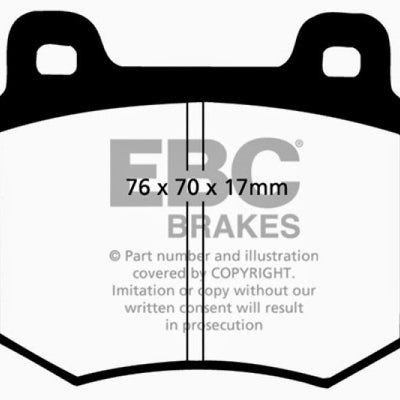 EBC 2019+ Ram Trucks 1500 (DT) Ultimax Front Brake Pads