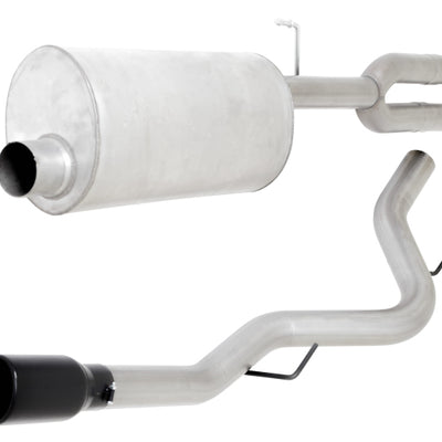 Gibson 17-19 Ford F-150 Raptor 3.5L 3.5in Cat-Back Single Exhaust - Black Elite