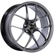 BBS RI-D 20x8.5 5x112 ET41 Diamond Black Wheel -82mm PFS/Clip Required