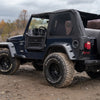 Rampage 97-06 Jeep Wrangler TJ Frameless Trail Soft Top Kit - Black Diamond