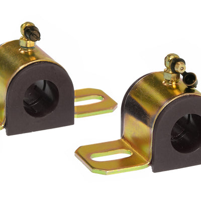 Prothane Universal 90 Deg Greasable Sway Bar Bushings - 15/16in - Type B Bracket - Black