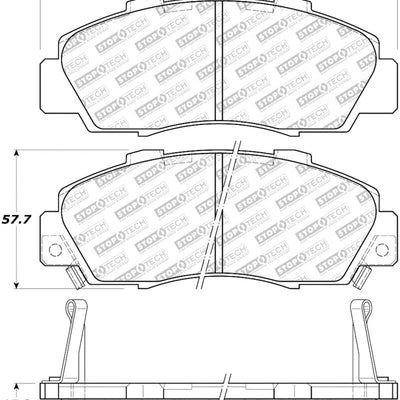 StopTech Street Select Brake Pads - Front
