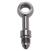 Russell Performance -3 AN Straight Adapter Fitting (Black)