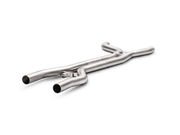 Akrapovic 15-17 Porsche Cayenne GTS (958 FL) Evolution Link Pipe Set (Titanium)