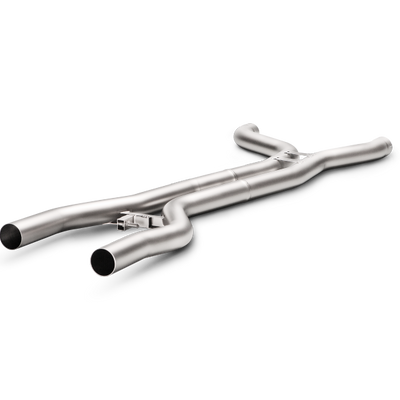 Akrapovic 15-17 Porsche Cayenne GTS (958 FL) Evolution Link Pipe Set (Titanium)