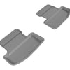 3D MAXpider 2015-2020 Ford Mustang Kagu 2nd Row Floormats - Gray