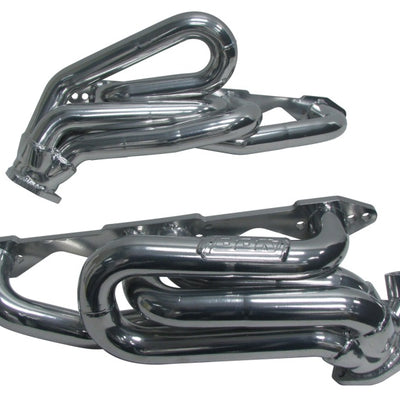 BBK 96-98 GM Truck SUV 5.0 5.7 Shorty Tuned Length Exhaust Headers - 1-5/8 Silver Ceramic