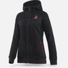 Akrapovic Womens Corpo Zip Hoodie Black - 2XL