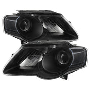 xTune Volkswagen Passat 06-10 (Halogen Only) Projector Headlights Black HD-JH-VWPAT06-BK
