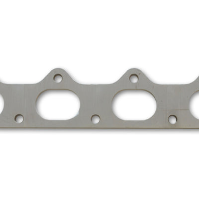 Vibrant T304 SS Exhaust Manifold Flange for Mitsubishi 4G63 motor 3/8in Thick
