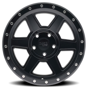 Dirty Life 9315 Compound 17x9 / 5x127 BP / -12mm Offset / 78.1mm Hub Matte Black Wheel